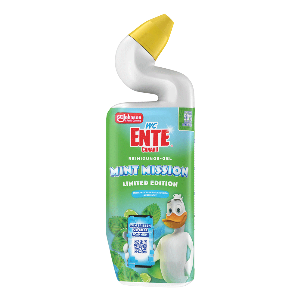 Bild: WC-Ente Reinigungsgel Mint Mission Limited Edition 
