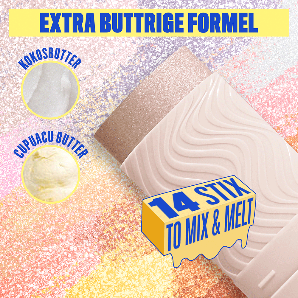 Bild: NYX Professional Make-up Buttermelt Stix Glow Boosting Highlighter Stick Big Melt Energy 1