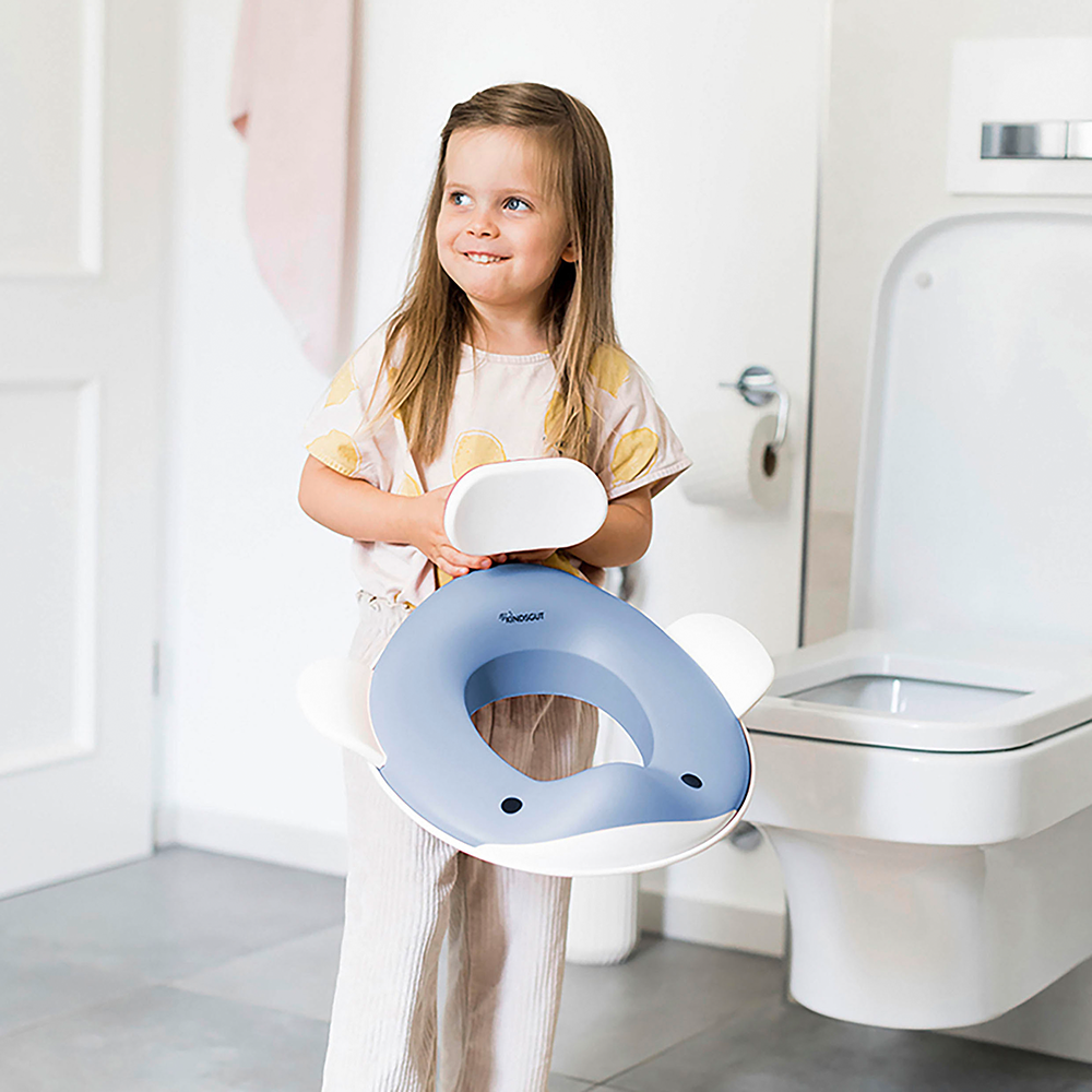 Bild: Kindsgut Toilettenaufsatz Wal Taubenblau 