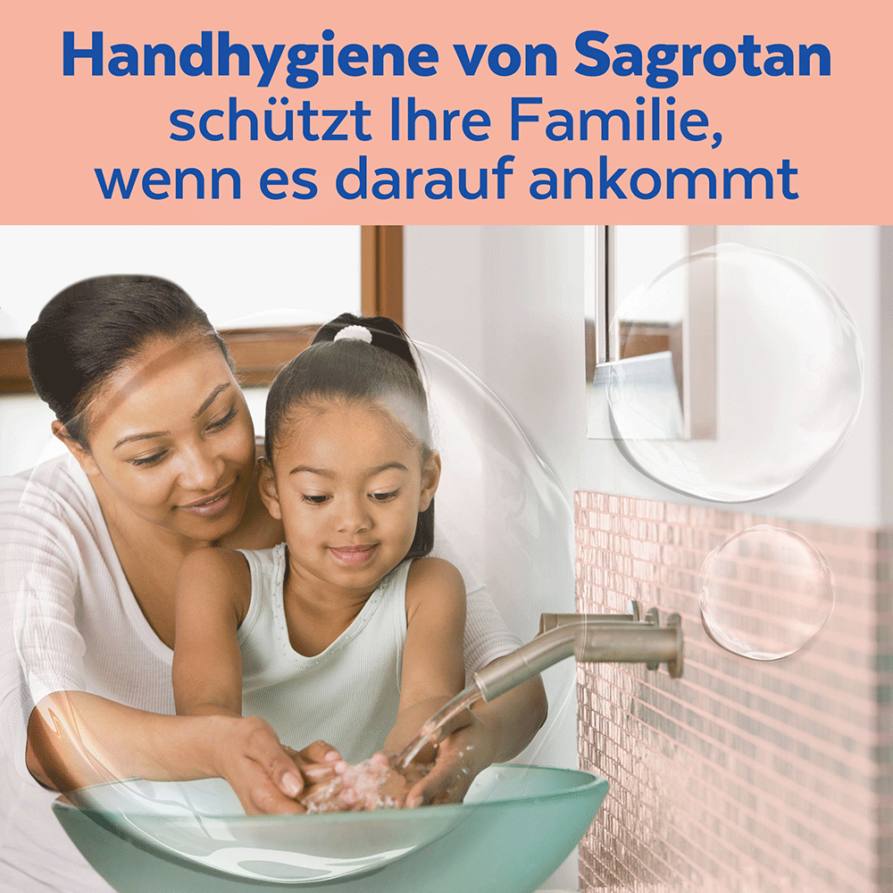 Bild: SAGROTAN Hygiene Seife Nachfüller Wildbeeren Duft 