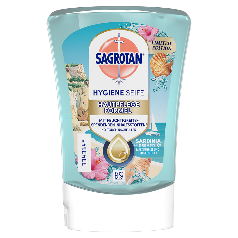 Bild: SAGROTAN Hygiene Seife Nachfüller Sardinia Dreams 