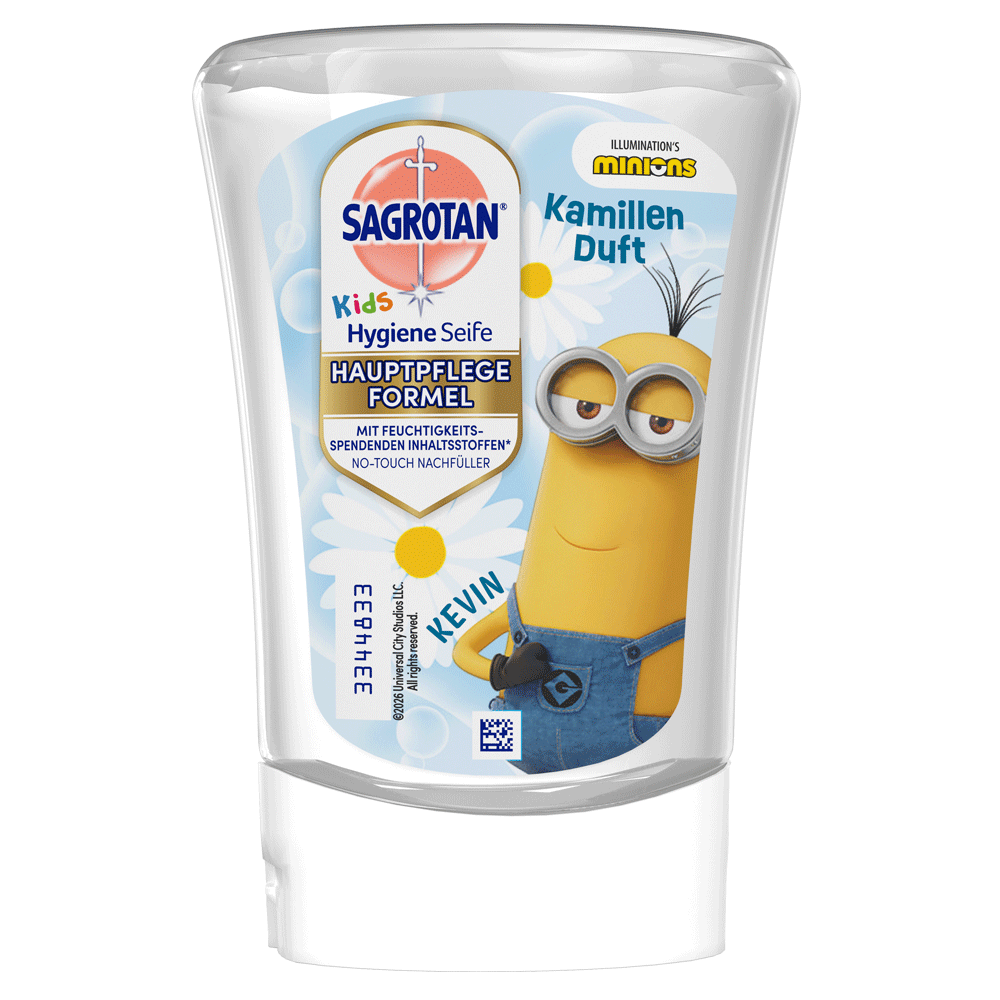 Bild: SAGROTAN Hygiene Seife Kids Nachfüller Kamillen Duft 