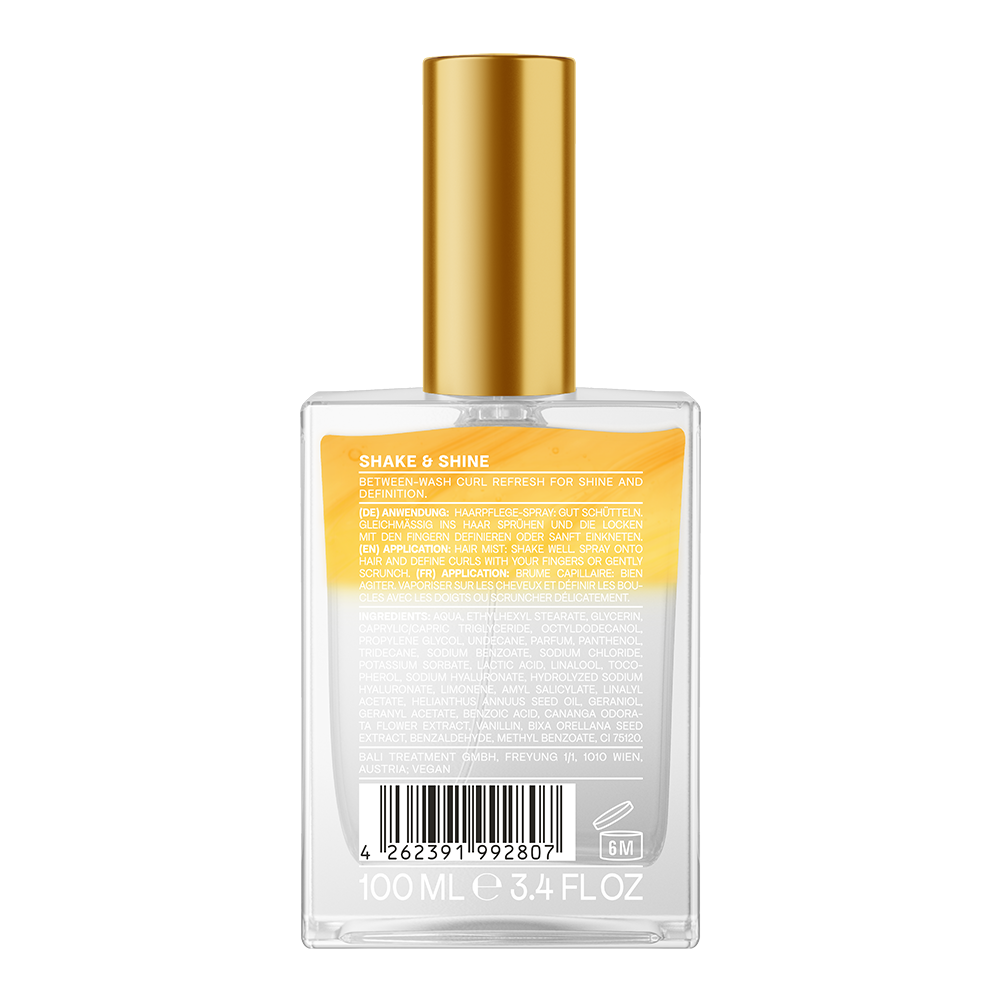 Bild: Bali Curls by Hank Ge Shake and Shine Oil Infused Spray 