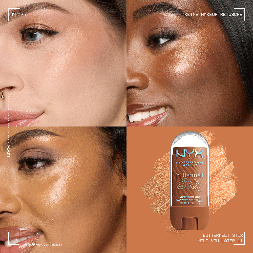 Bild: NYX Professional Make-up Buttermelt Stix Glow Boosting Highlighter Stick Melt You Later 11