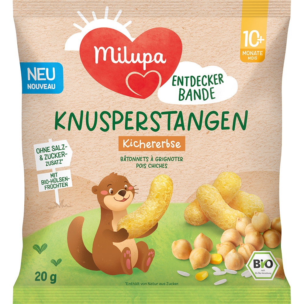 Bild: Milupa Knusperstangen Kichererbse 
