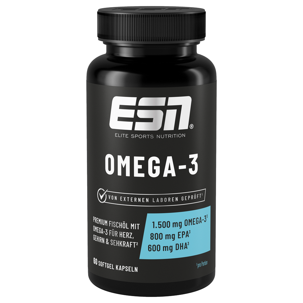 Bild: ESN Omega 3 60 Softgel Kapseln 