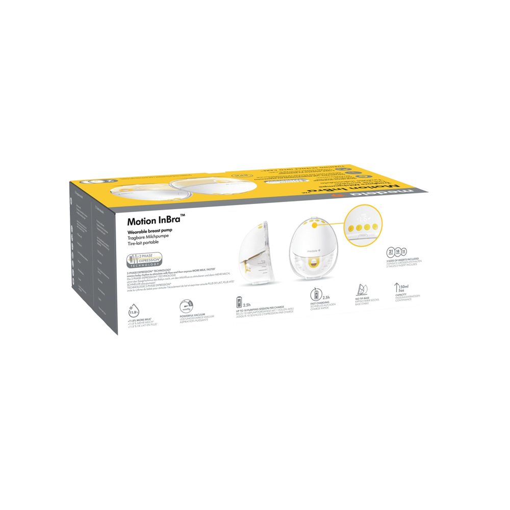 Bild: Medela Motion InBra Doppelmilchpumpe