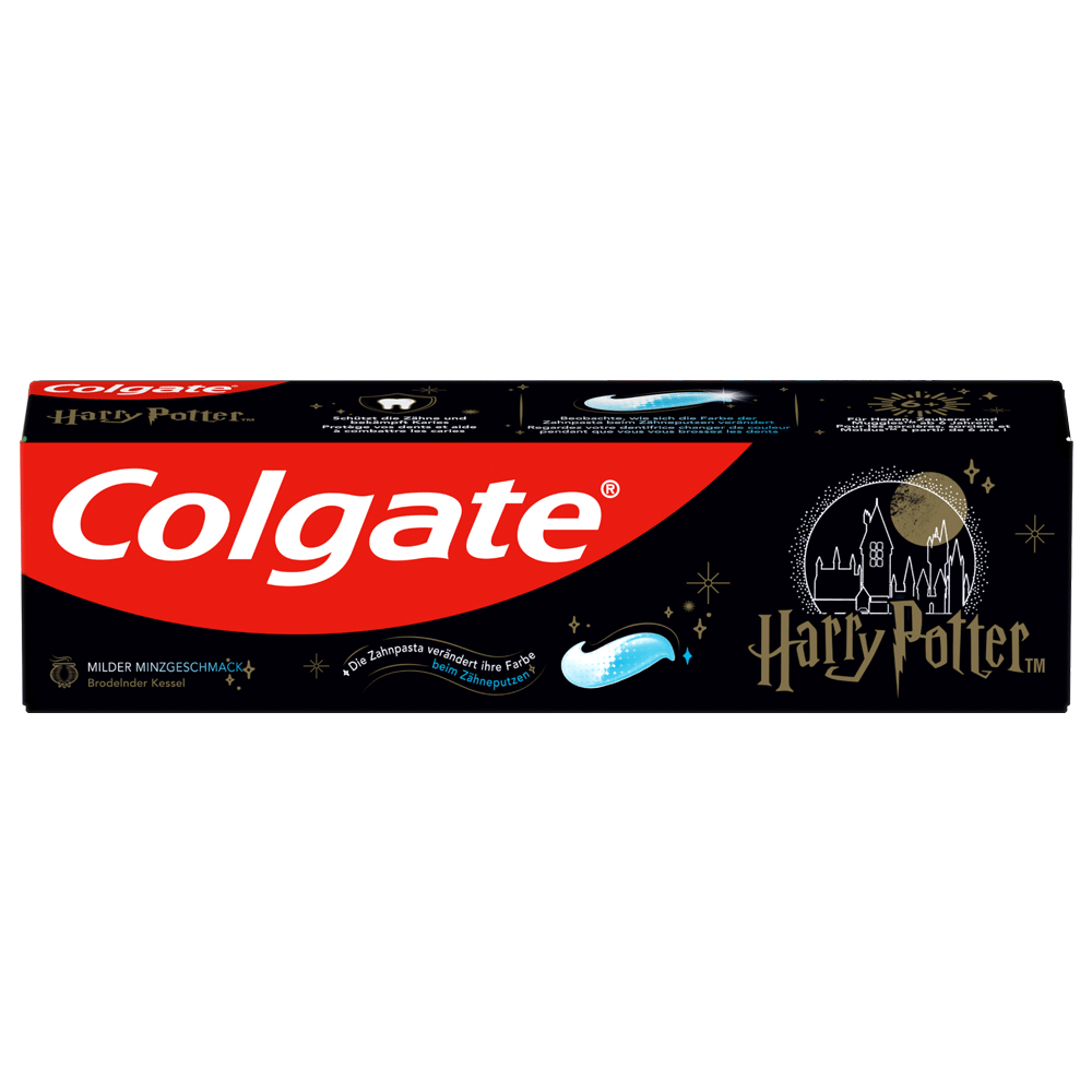 Bild: Colgate Zahnpasta Harry Potter