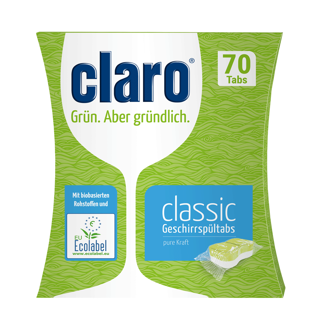 Bild: claro Geschirrspültabs Classic 