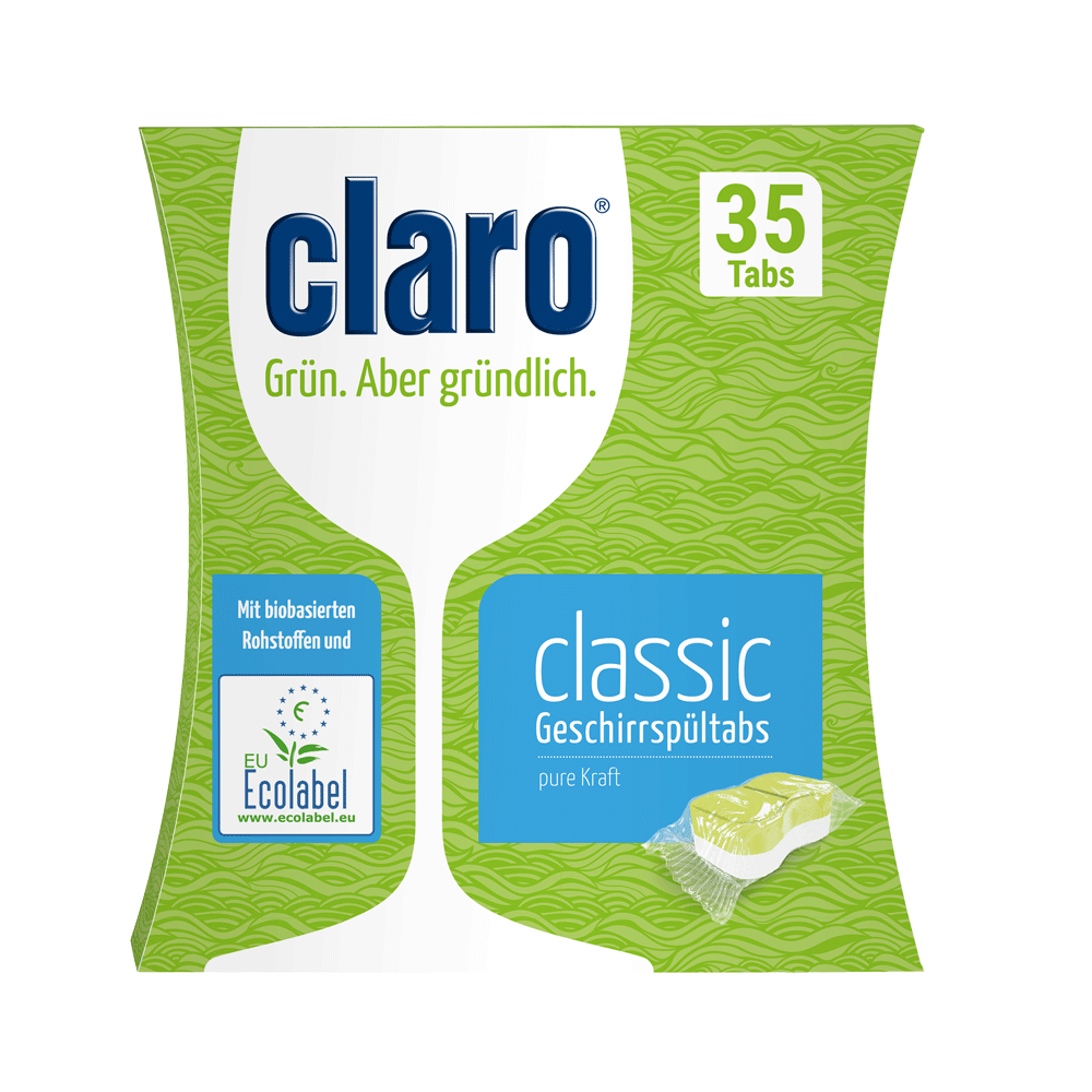Bild: claro Classic Geschirrspültabs