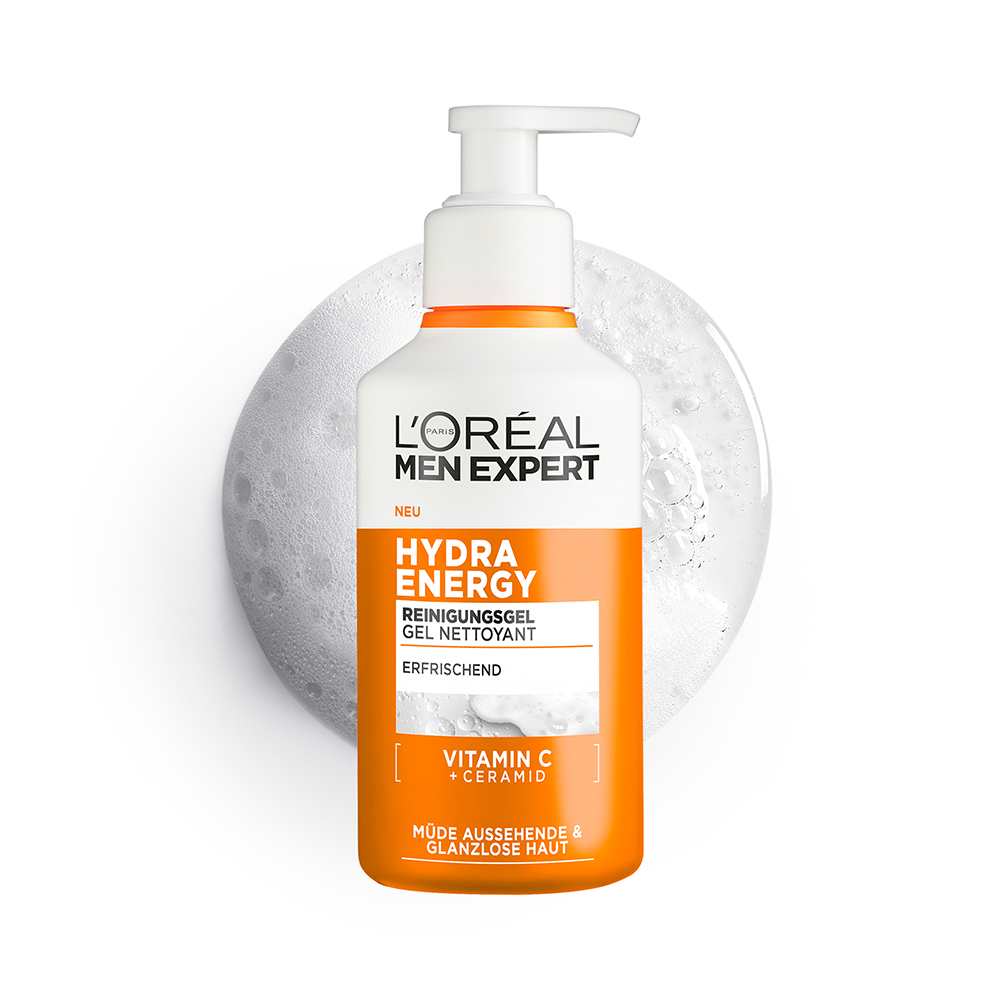 Bild: L'ORÉAL PARIS MEN EXPERT Power Age Hydrating Gel Cleanser 