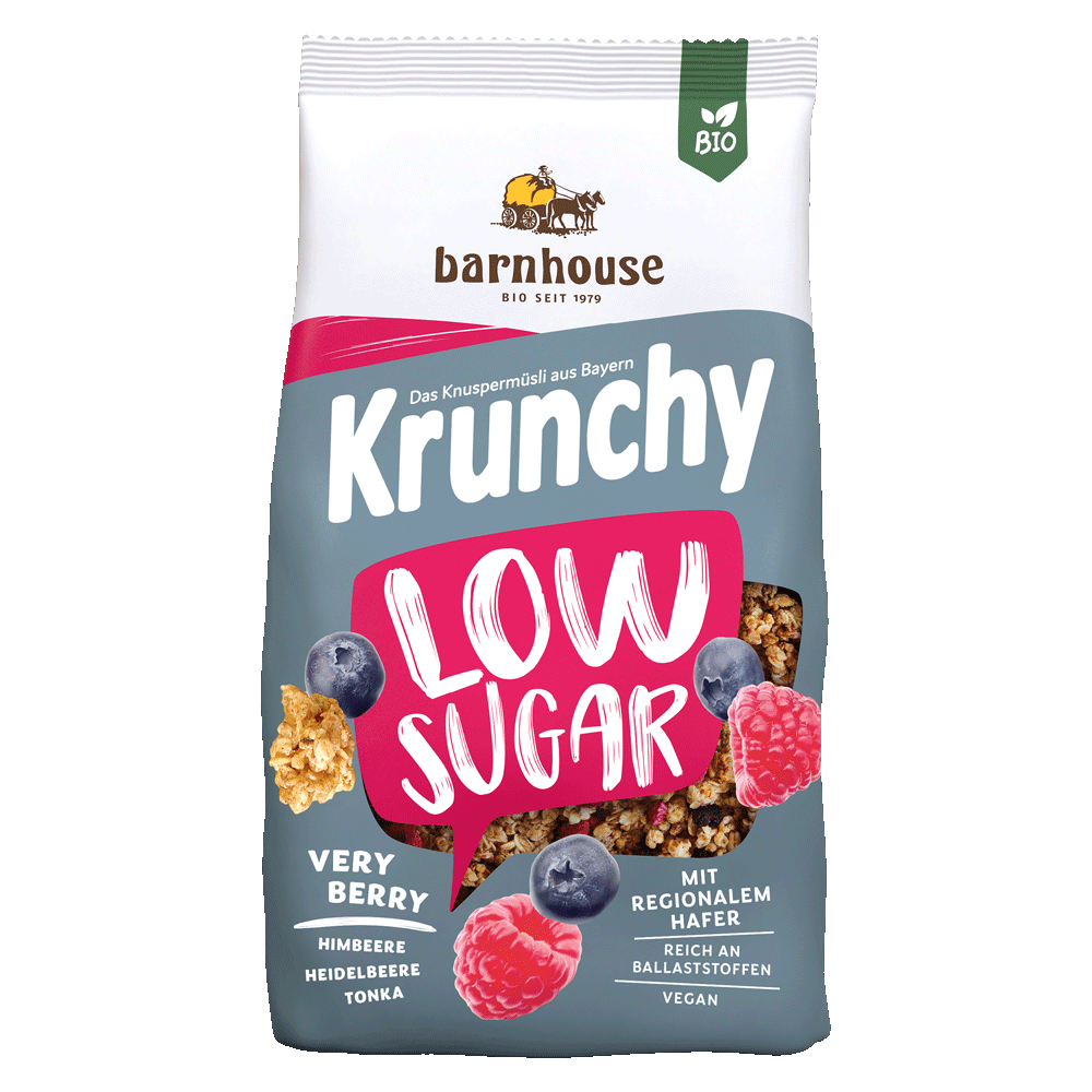 Bild: barnhouse Krunchy Low Sugar Very Berry 