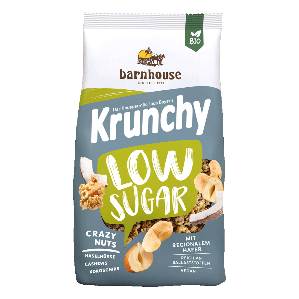 Bild: barnhouse Krunchy Low Sugar Crazy Nuts 
