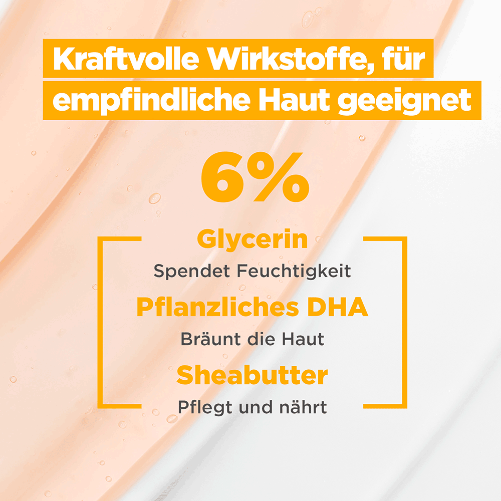Bild: Mixa Bright & Bronze Selbstbräunende Bodylotion 