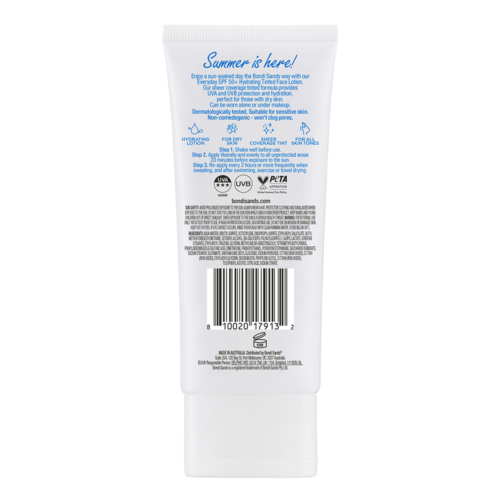 Bild: Bondi Sands Everyday Lotion Face Tinted and Hydrating SPF 50+ 