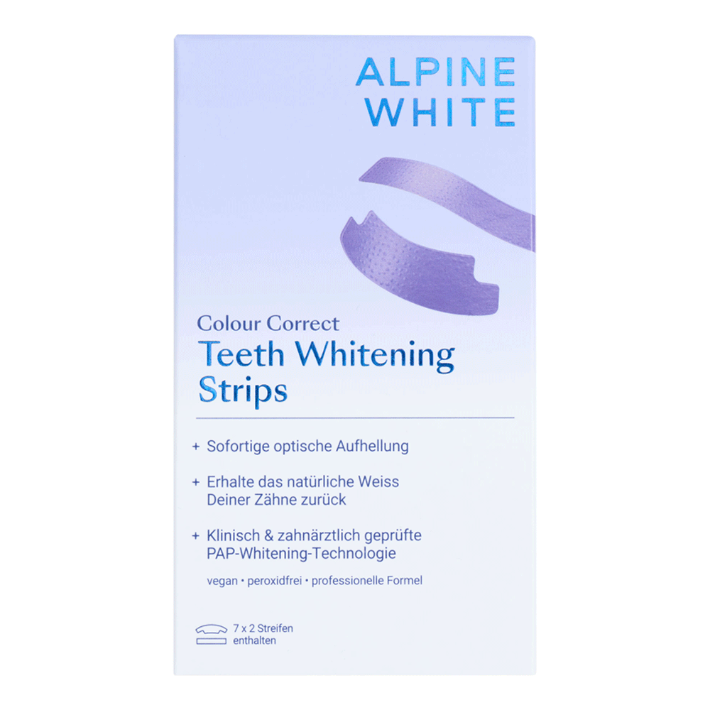 Bild: Alpine White Purple Whitening Strips