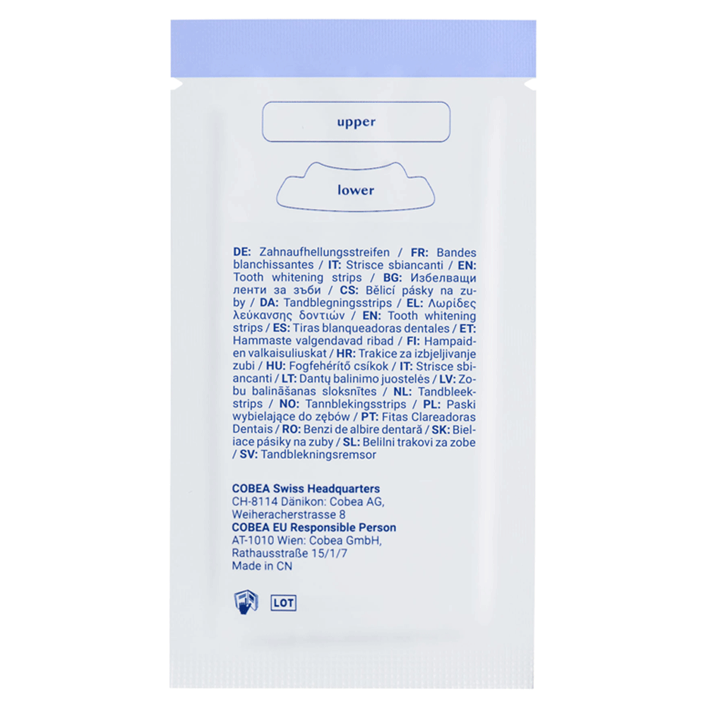 Bild: Alpine White Purple Whitening Strips