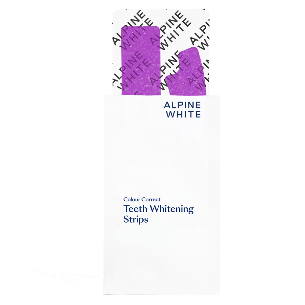 Bild: Alpine White Purple Whitening Strips