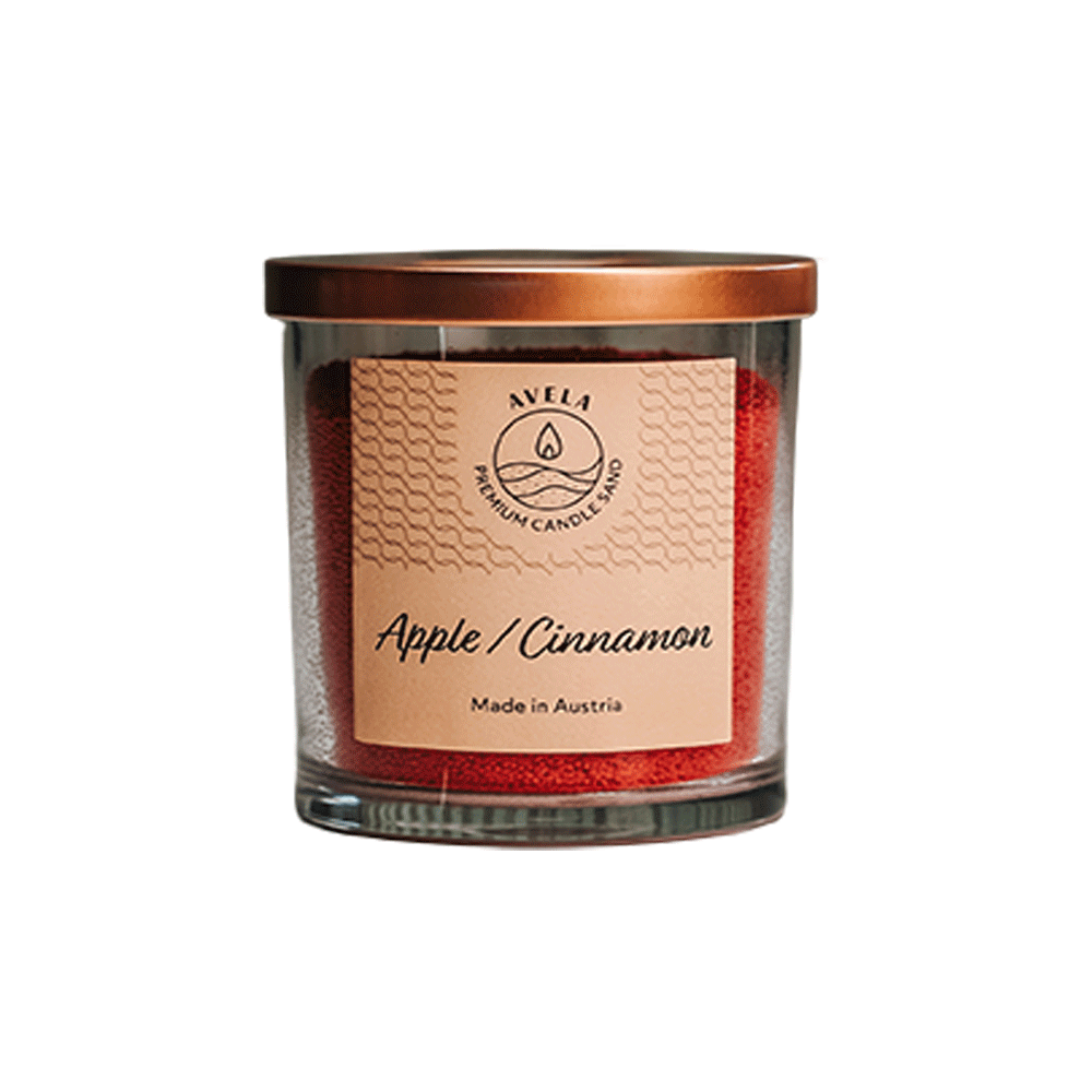 Bild: Avela Kerzensand Apple Cinnamon 