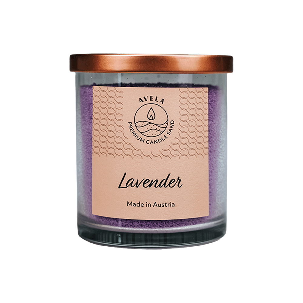 Bild: Avela Kerzensand Lavender 