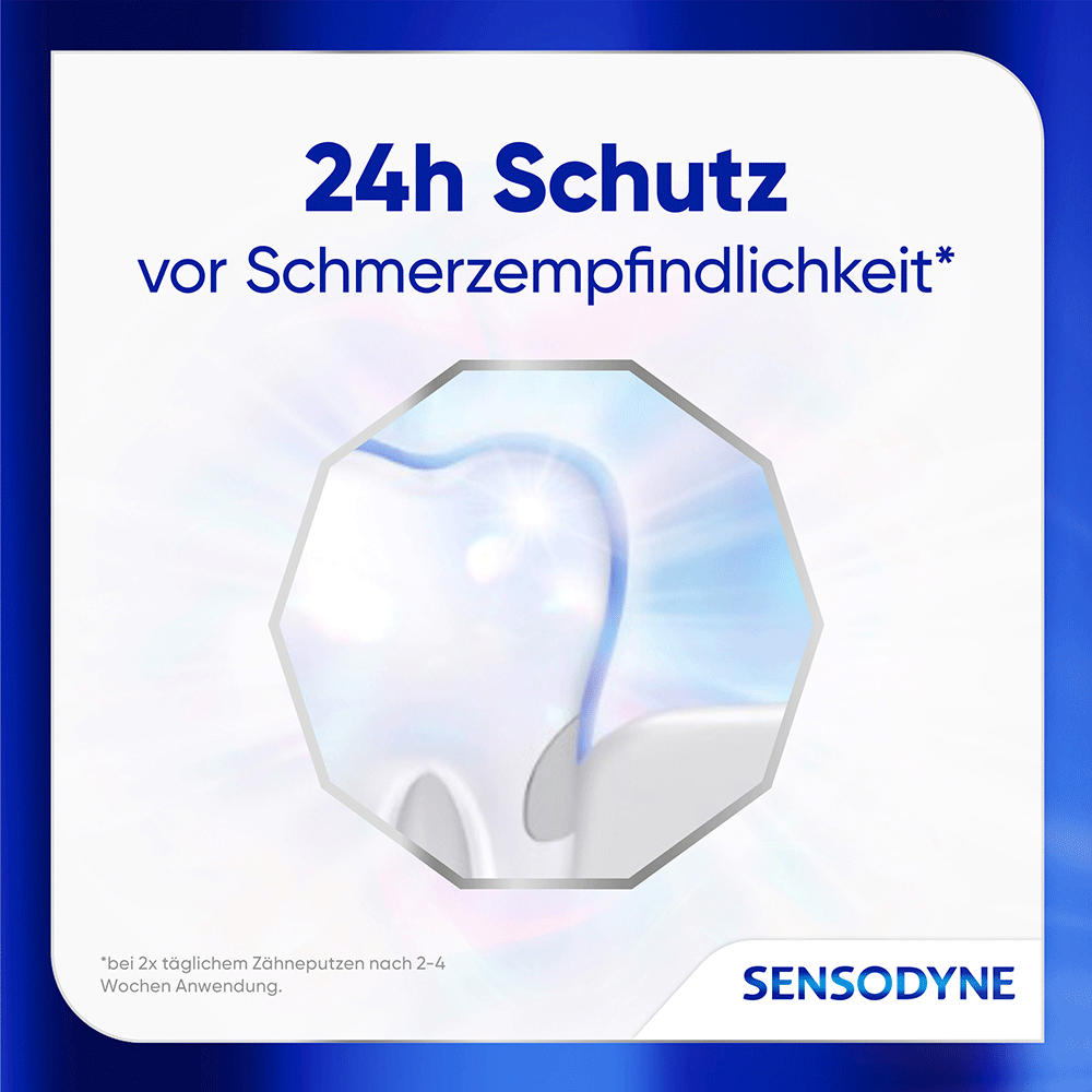 Bild: SENSODYNE Aufhellende Zahnpasta Advanced White 