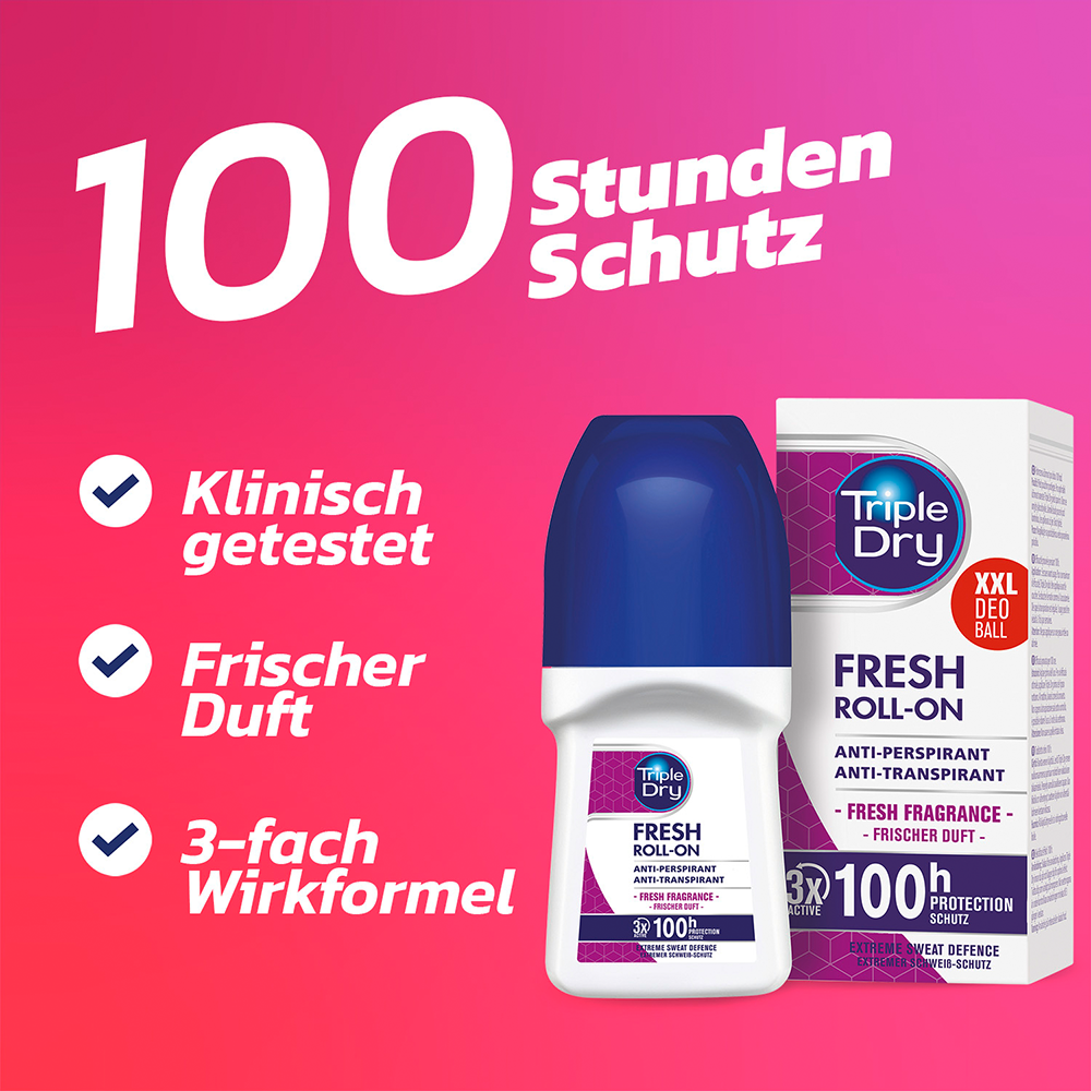 Bild: Triple Dry Roll-On Fresh 