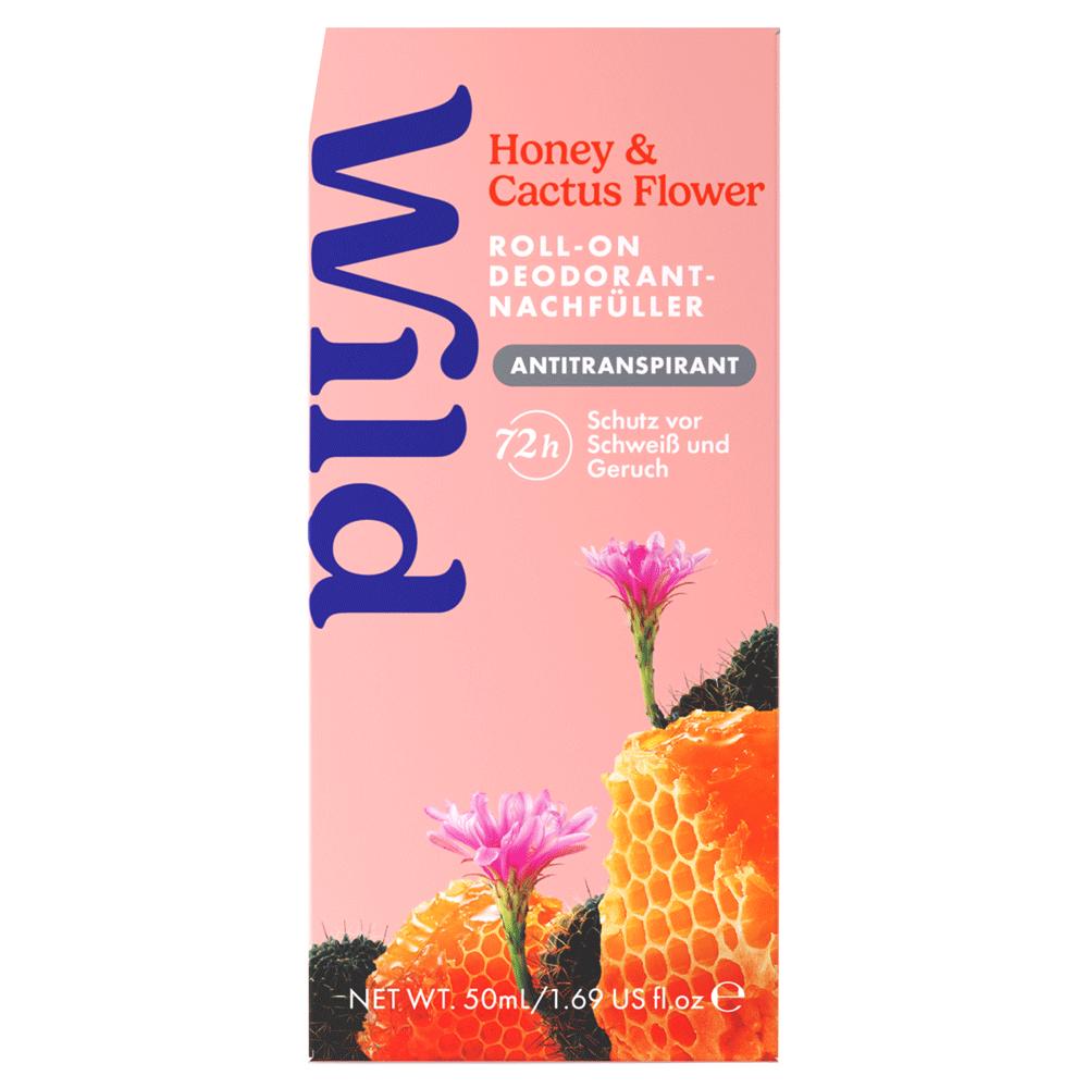 Bild: WILD Deo Roll-On Nachfüller Honey & Cactus 