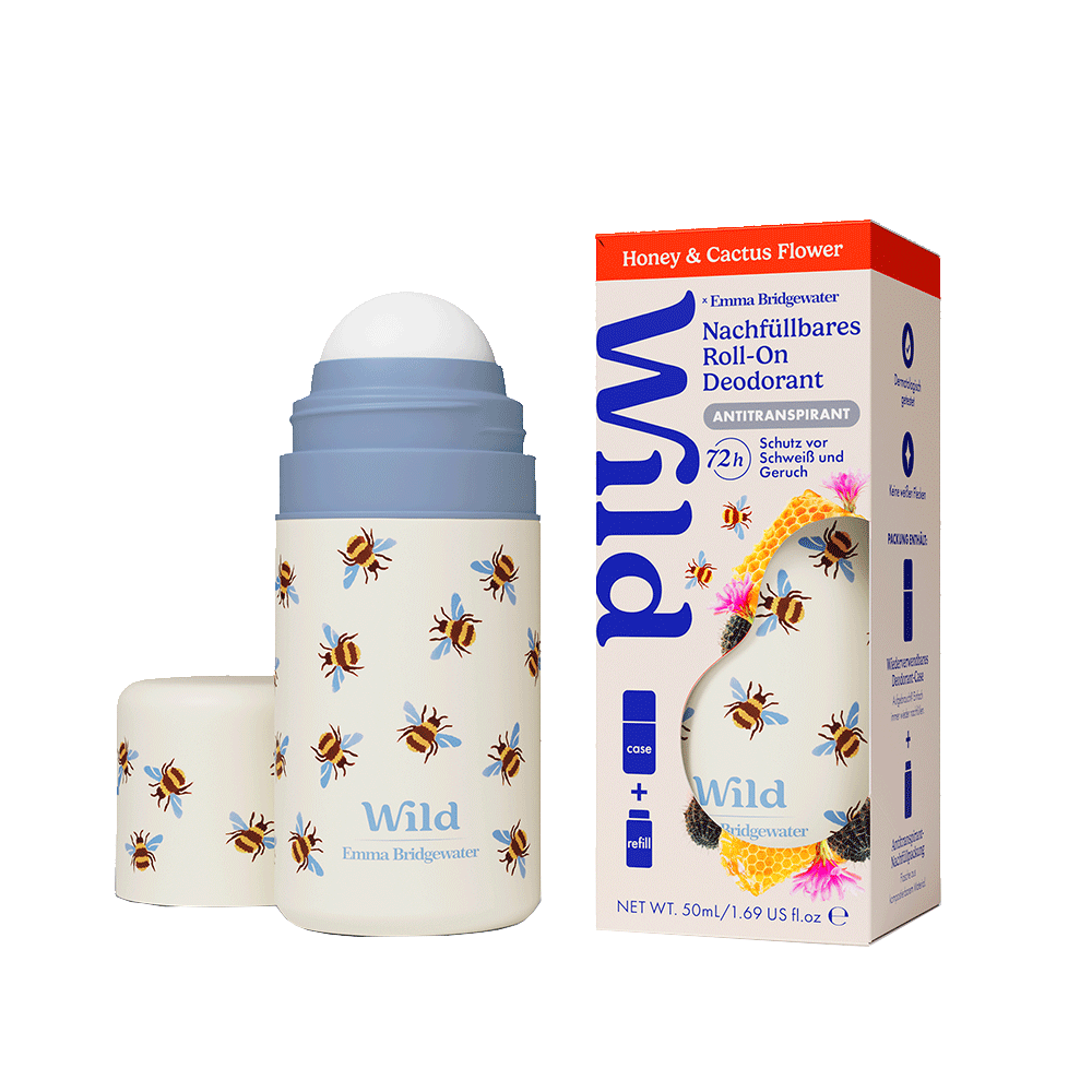 Bild: WILD Deo Roll On Honey and Cactus Flower 