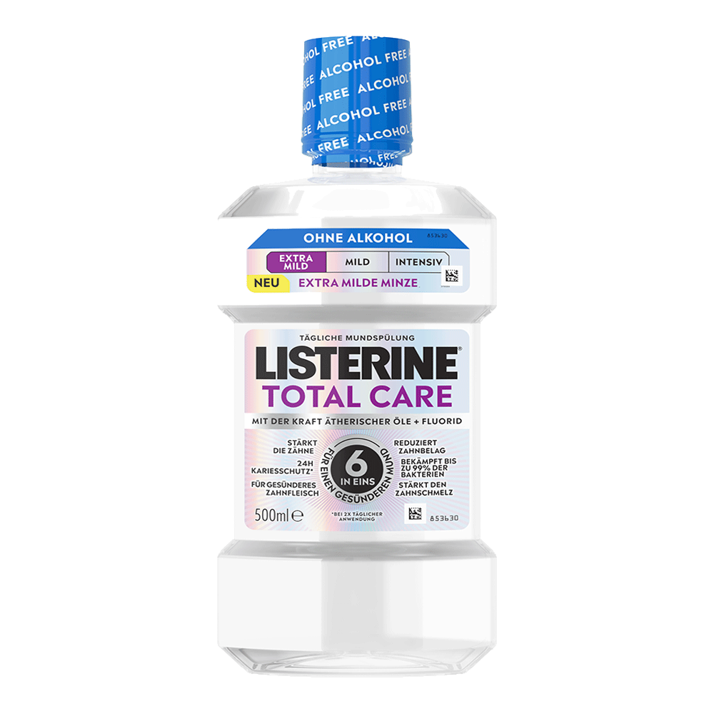 Bild: LISTERINE Mundspülung Total Care Extra Mild 