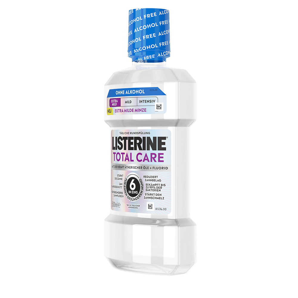 Bild: LISTERINE Mundspülung Total Care Extra Mild 