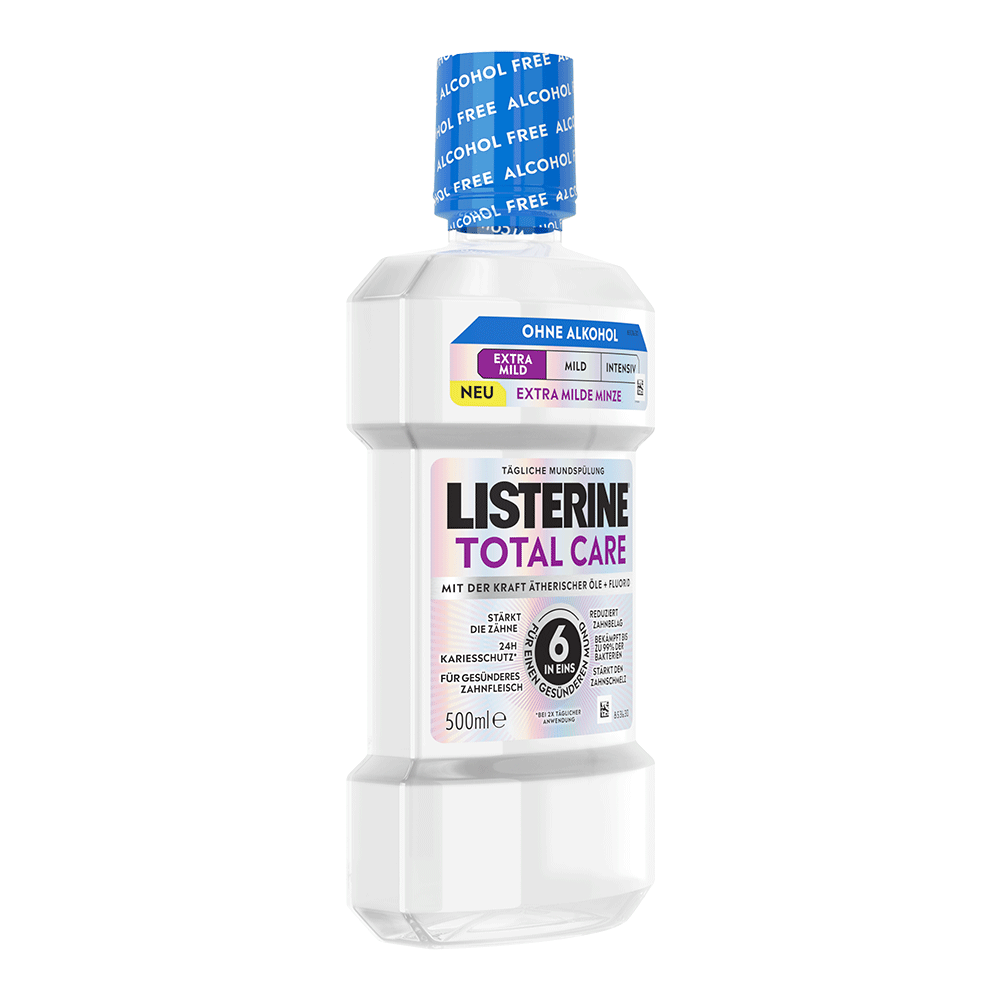 Bild: LISTERINE Mundspülung Total Care Extra Mild 
