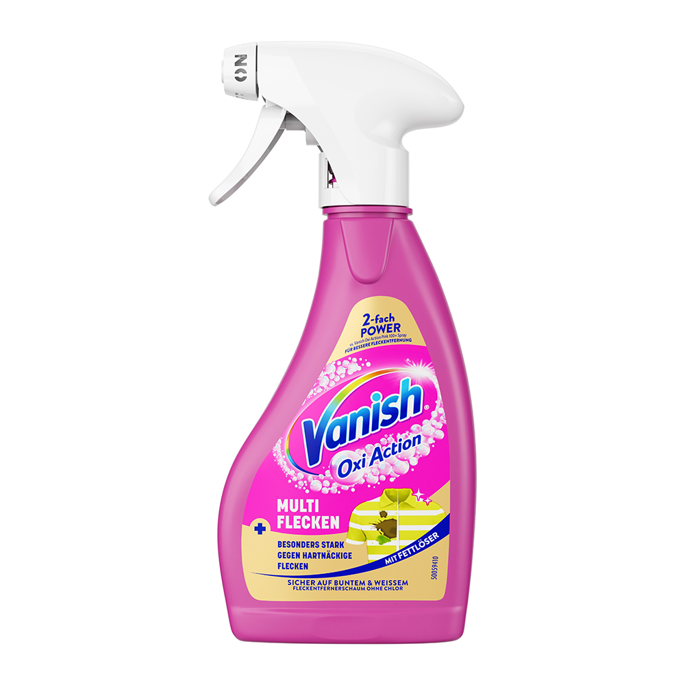Bild: Vanish OxiAction Multi-Flecken Gold Vorwaschspray 