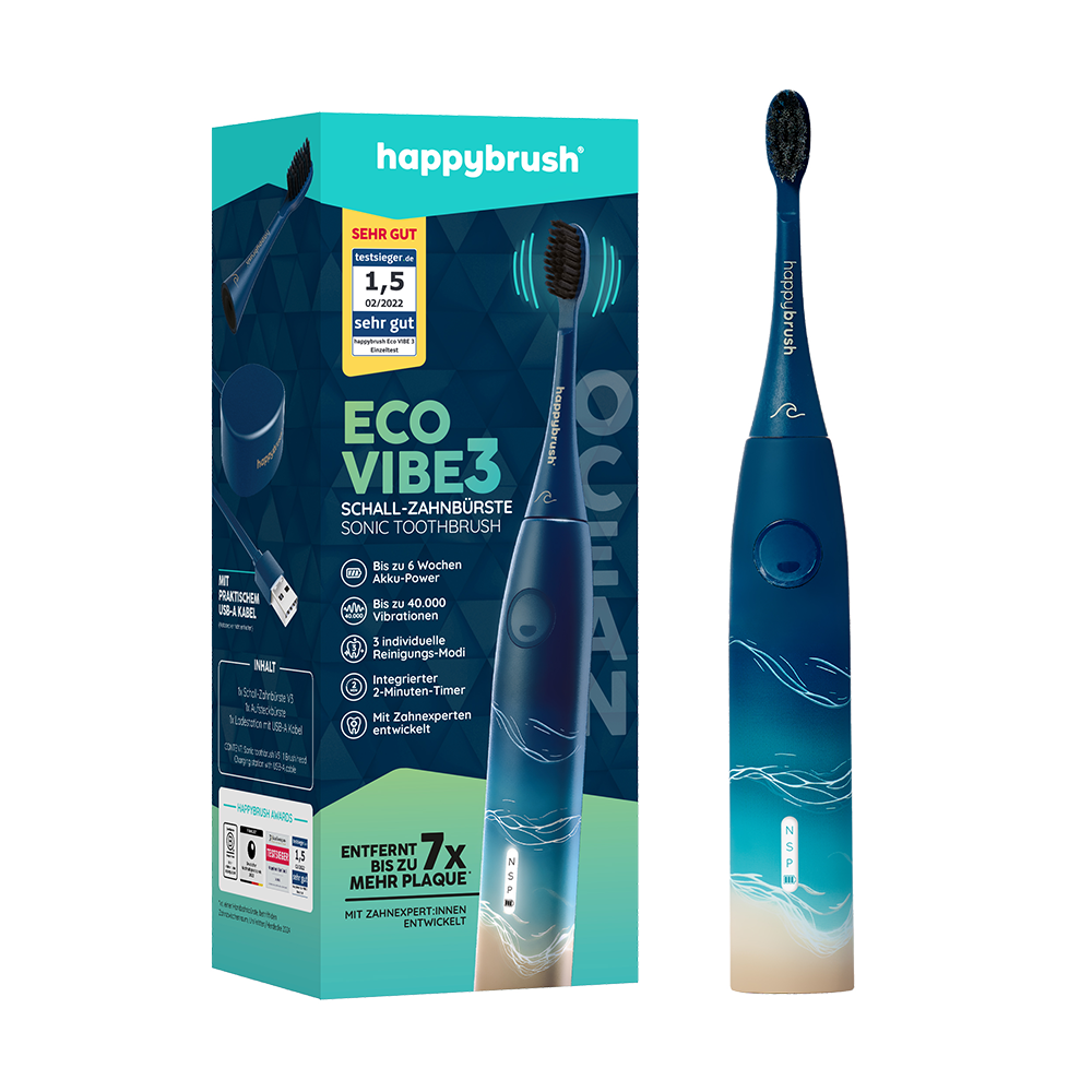 Bild: happybrush Schallzahnbürste Eco Vibe 3 