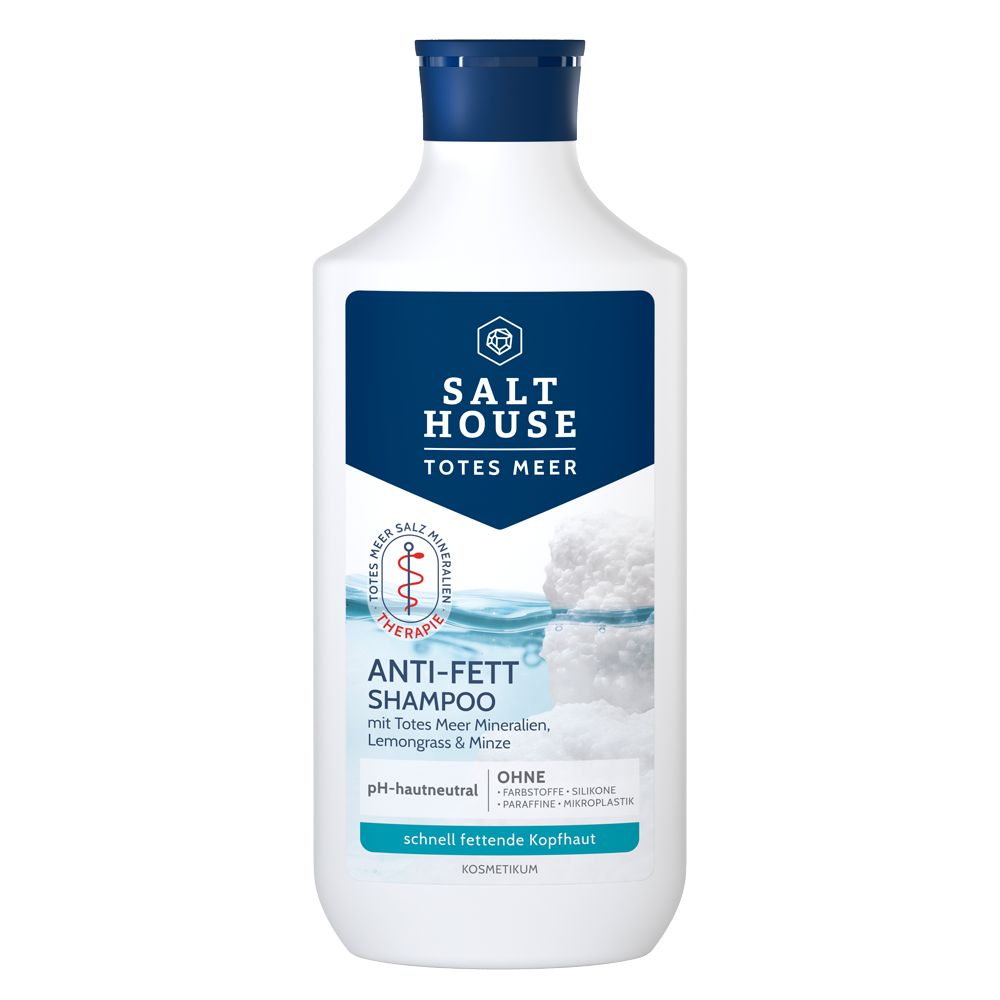 Bild: SALTHOUSE Totes Meer Shampoo Anti Fett 