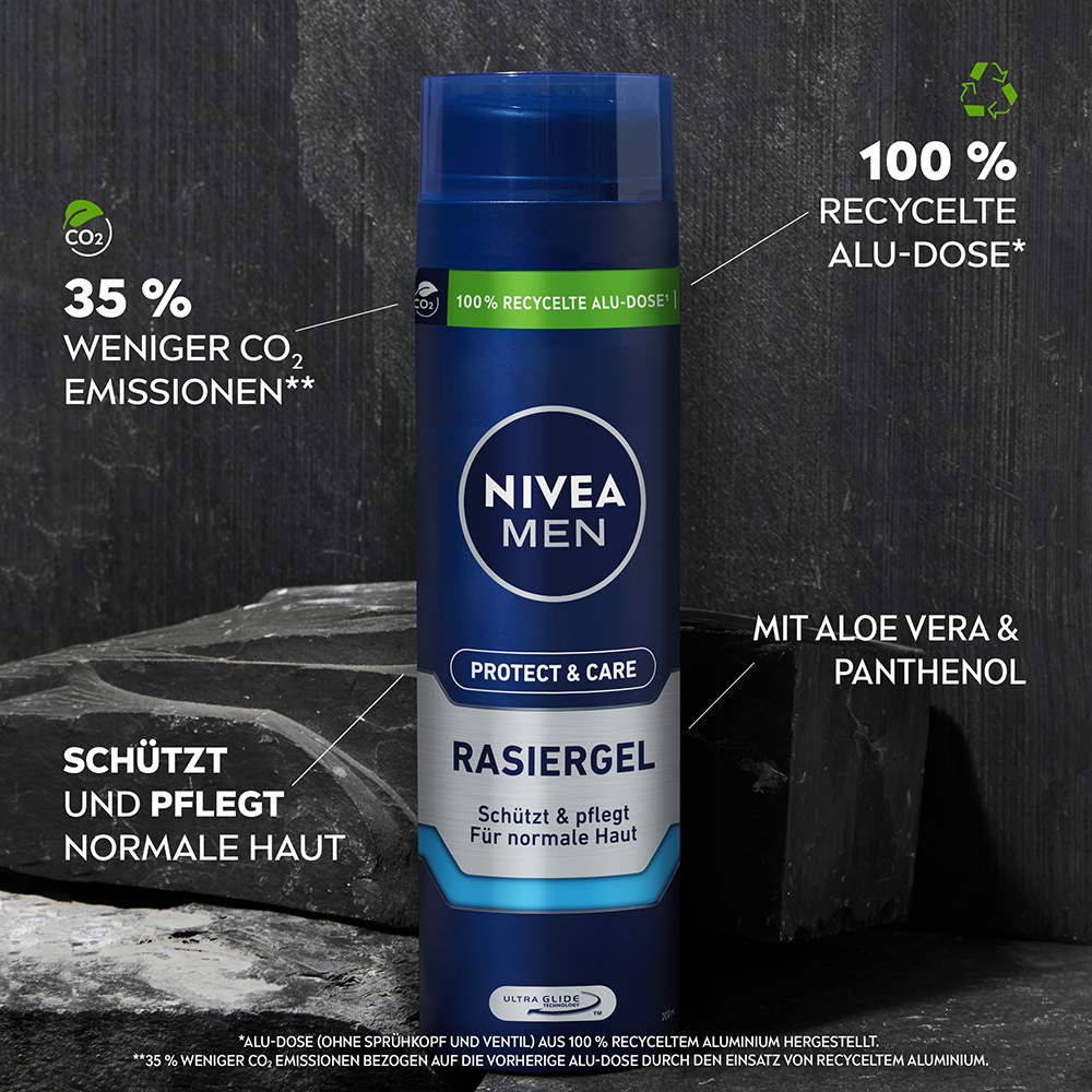 Bild: NIVEA MEN Protect & Care Rasiergel 