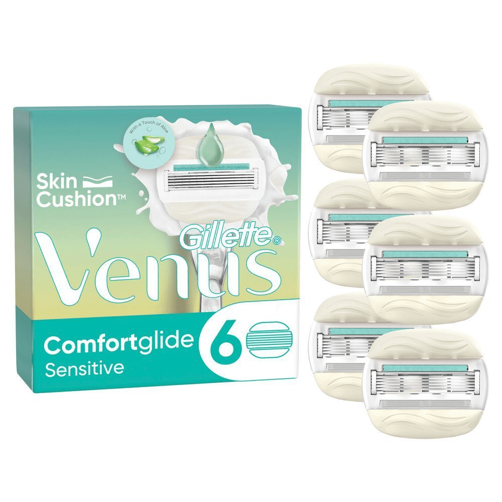 Bild: Gillette Venus Comfortglide Sensitive Ersatzklingen 