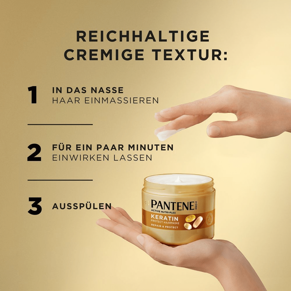 Bild: PANTENE PRO-V Repair & Care Keratin Protect Haarmaske 