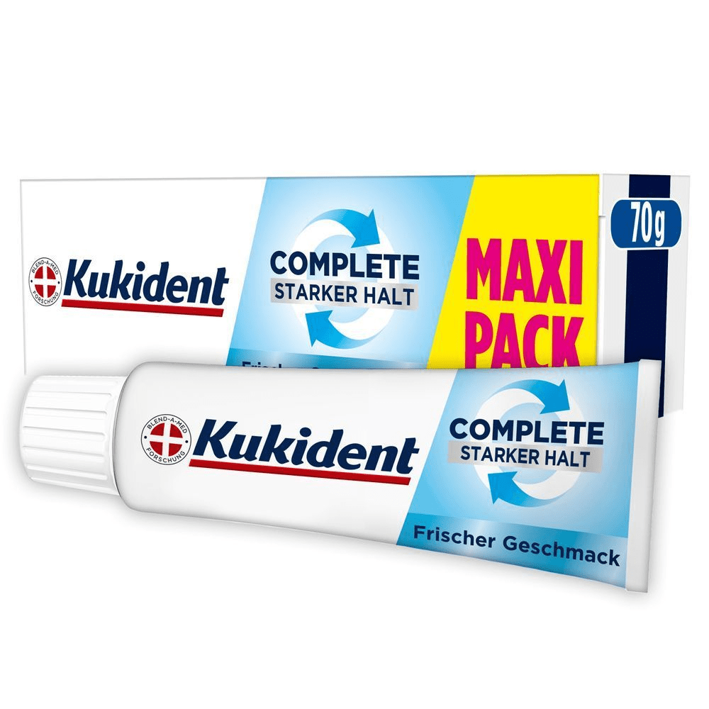 Bild: Kukident Complete Haftcreme, Frischer Geschmack 