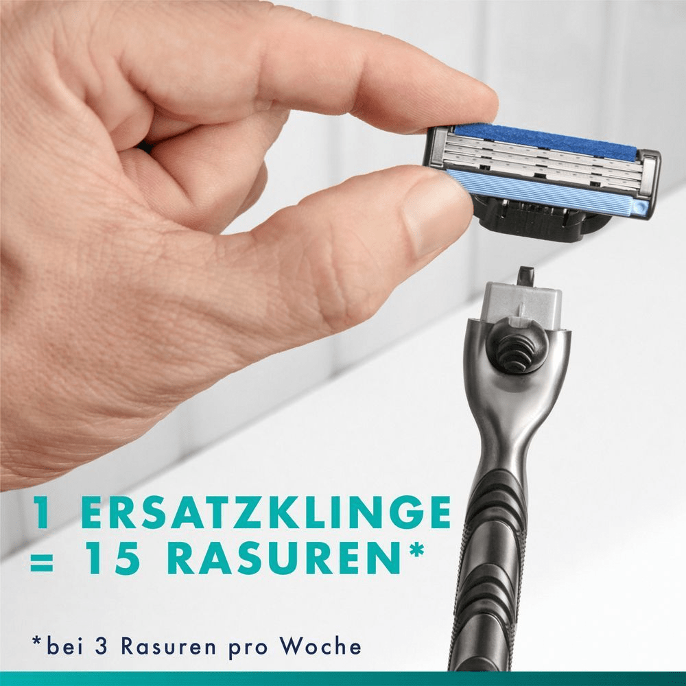 Bild: Gillette Mach3 Basis Rasierer für Männer 