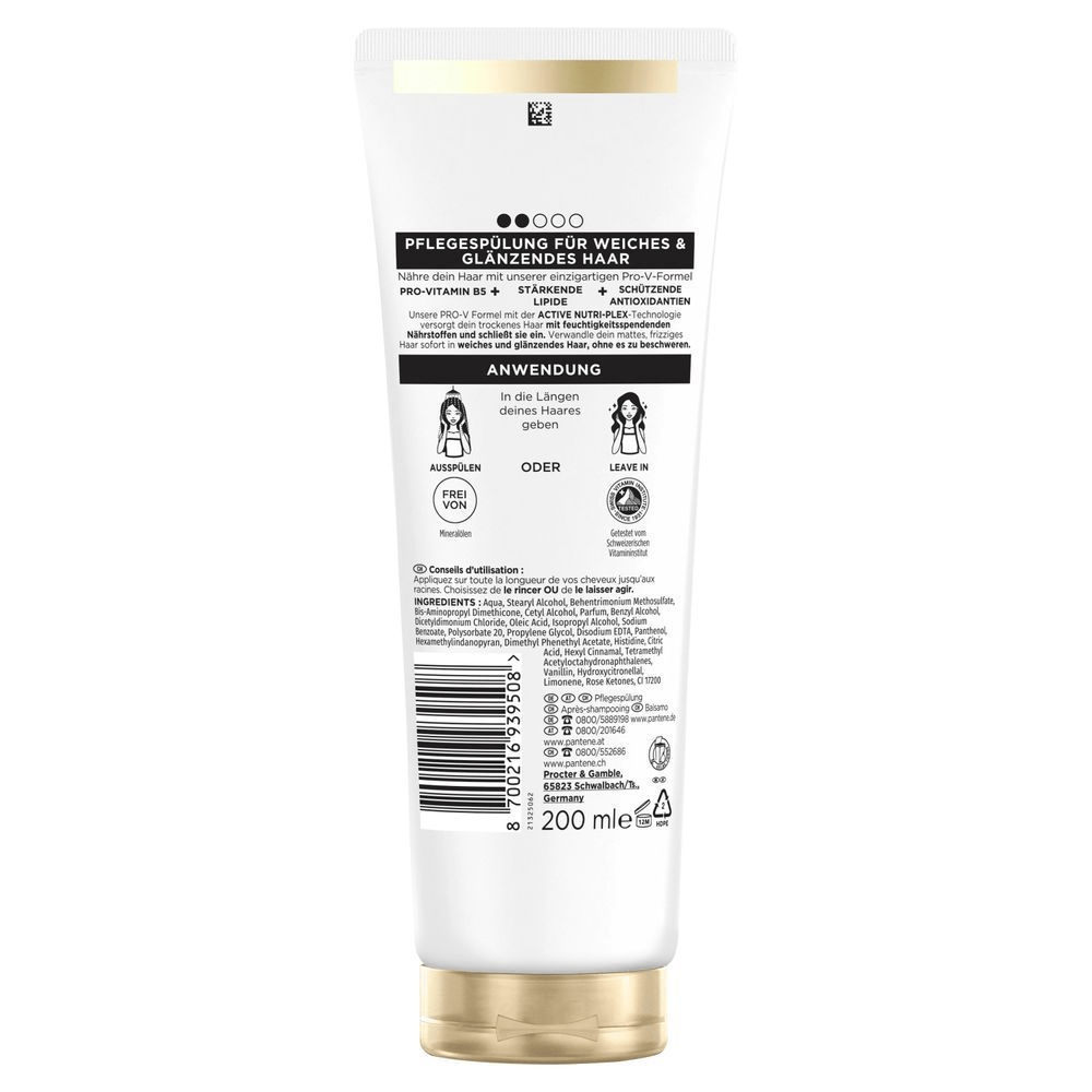 Bild: PANTENE PRO-V Moisture BOOST Schwerelose Spülung Normales und Trockenes Haar 