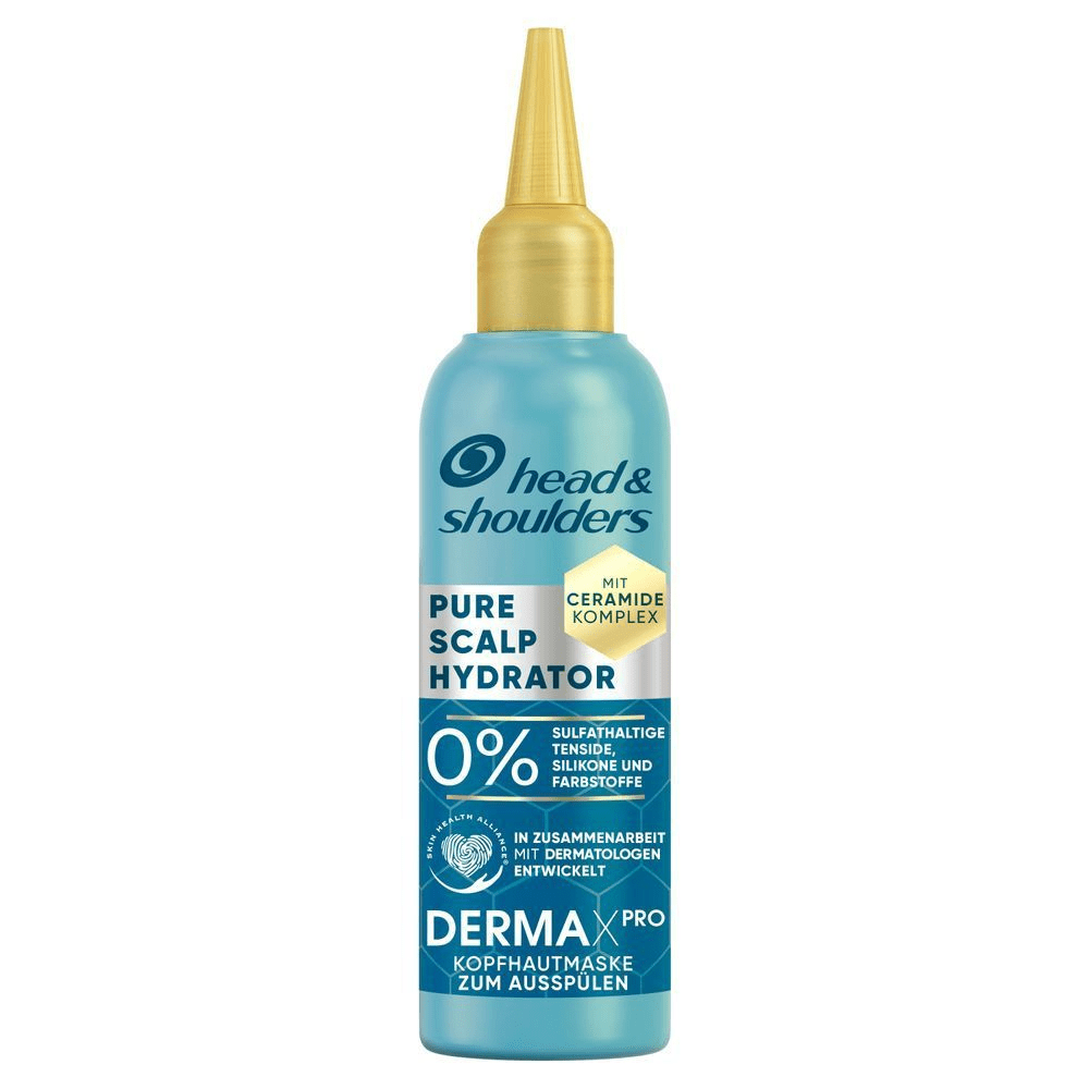 Head & Shoulders DermaXPRO Pure Scalp Hydrator Kopfhautmaske zum Ausspülen mit Ceramide Komplex.