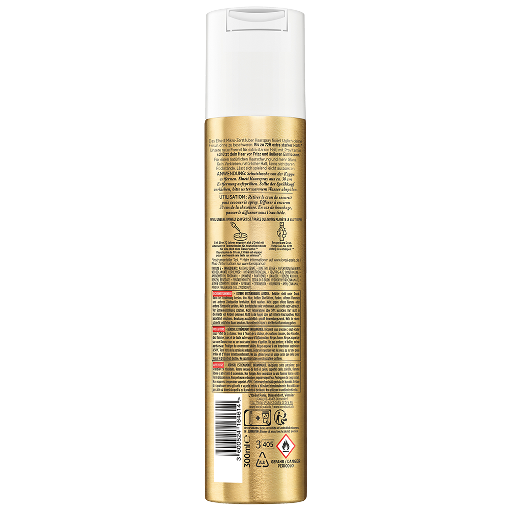 Bild: L'ORÉAL PARIS Elnett Haarspray Extra Starker Halt 