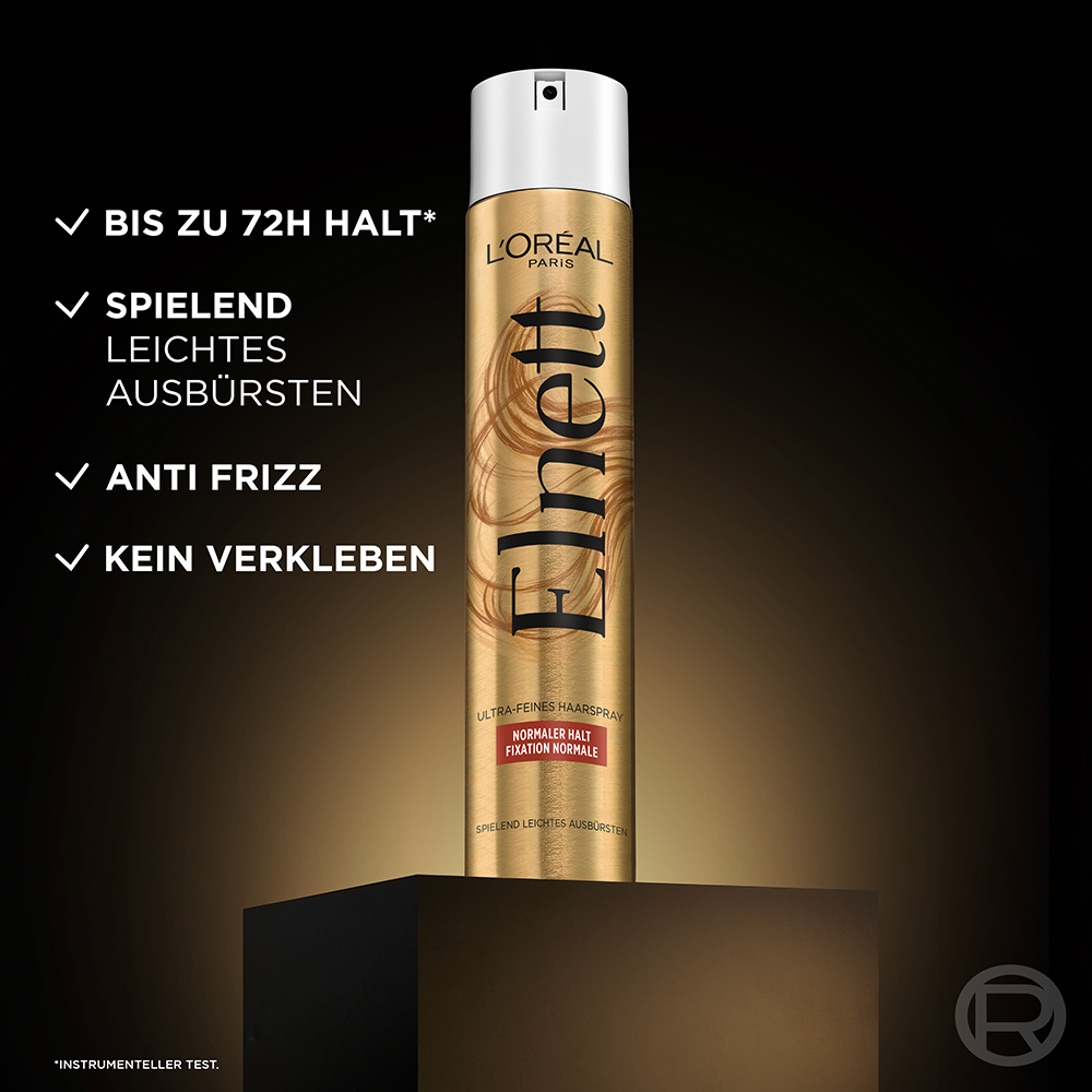 Bild: L'ORÉAL PARIS Elnett Haarspray Extra Starker Halt 