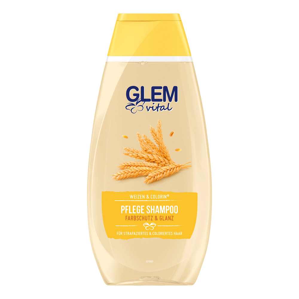 Bild: GlemVital Pflege Shampoo Farbschutz und Glanz 
