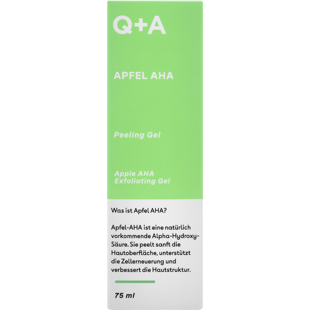 Bild: Q+A Peelinggel Apfel AHA 