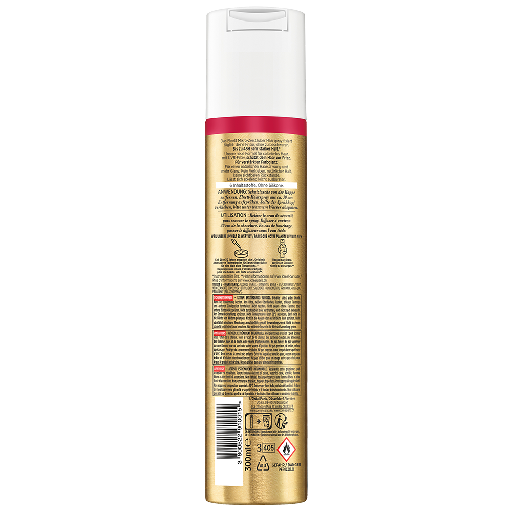 Bild: L'ORÉAL PARIS Elnett Haarspray Farbschutz 