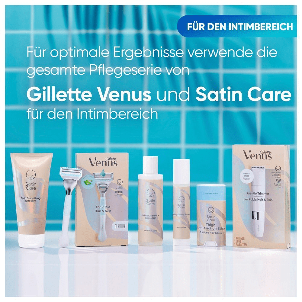 Bild: Gillette Venus Damenrasierer für den Intimbereich Ersatzklingen 