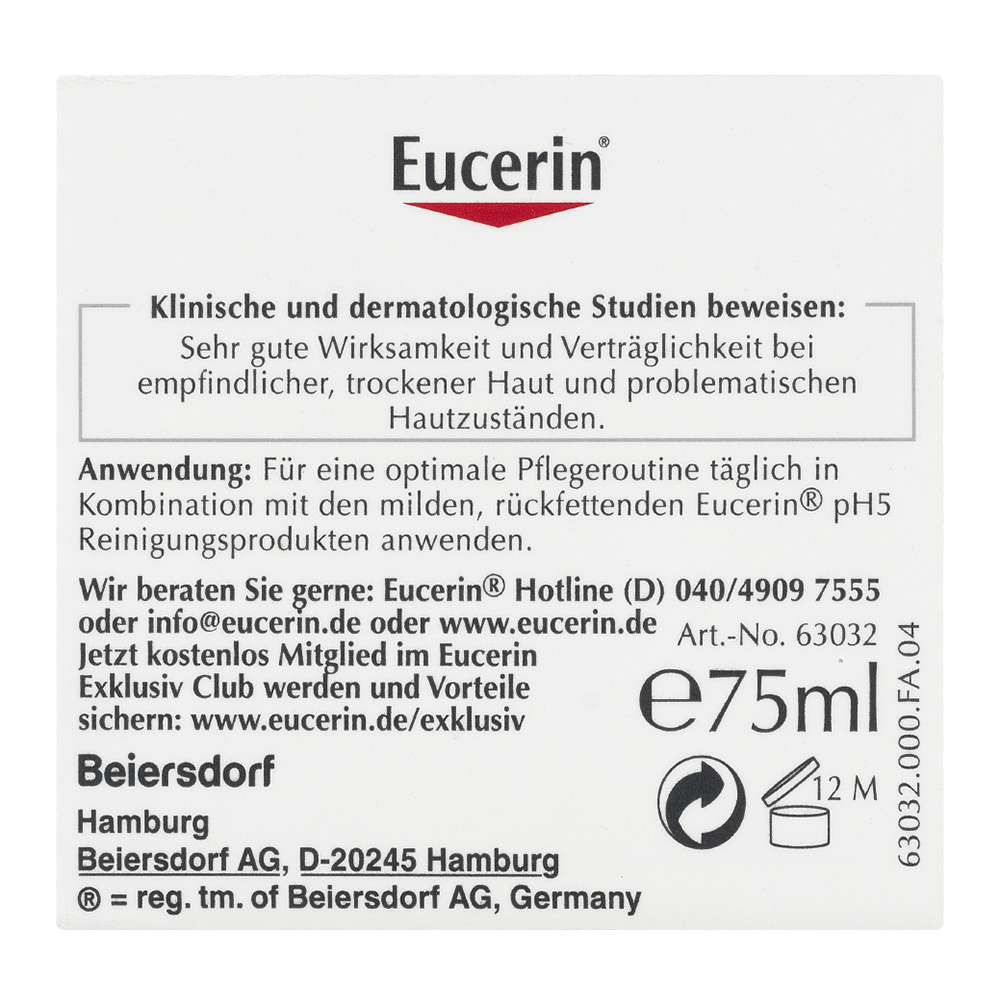 Bild: Eucerin Gesichtscreme pH5 Creme F 
