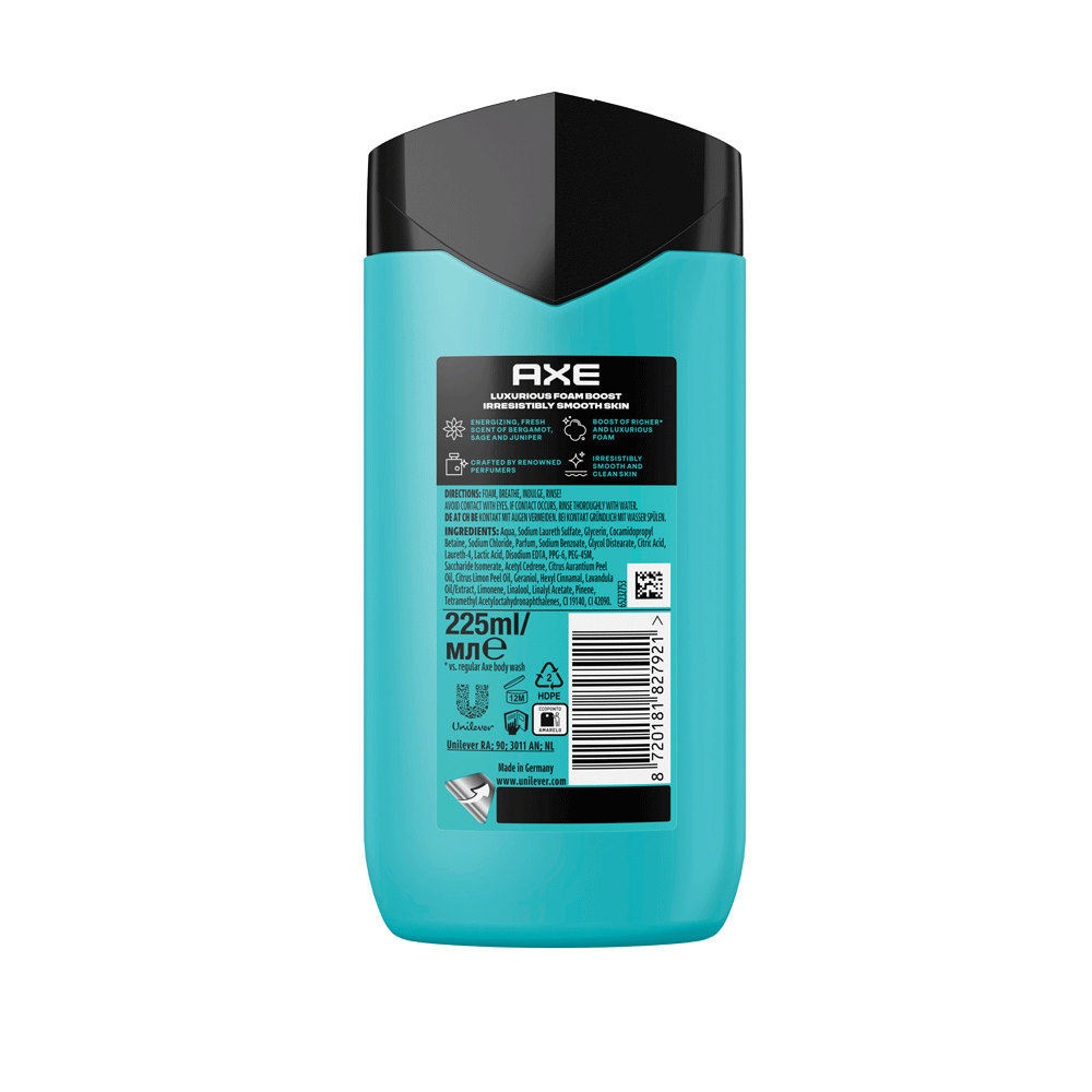 Bild: AXE Duschgel Aqua Bergamot 