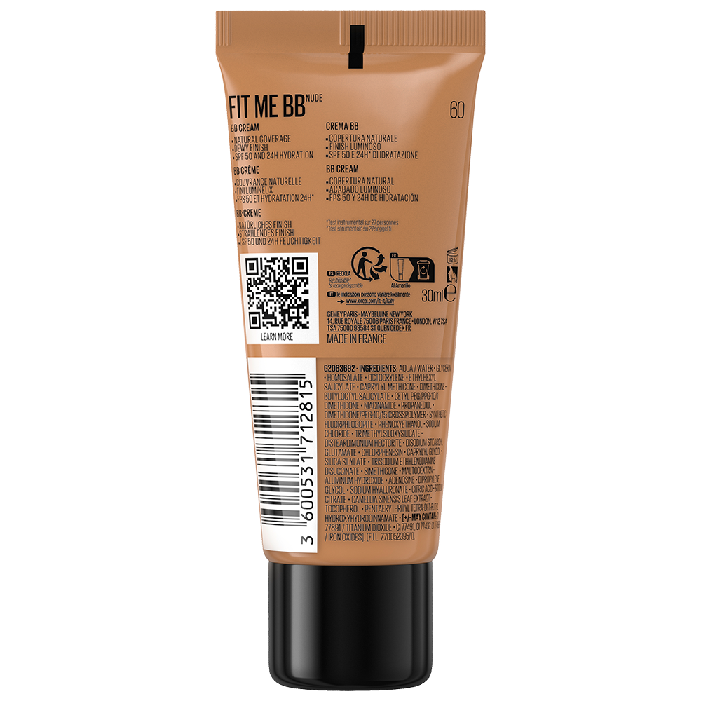 Bild: MAYBELLINE Fit me Nude BB Cream 60
